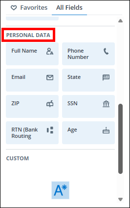 Personal Data